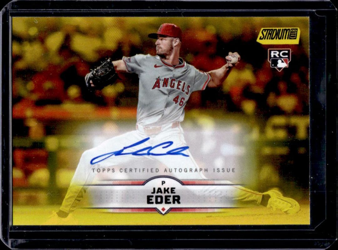2025 Topps Stadium Club #SCBA-JE Autographs - Yellow Foil