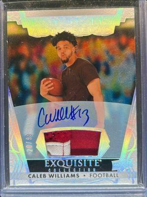 2023 Upper Deck Goodwin Champions #RAP-CW Exquisite Collection Rookie Autographs Materials /99