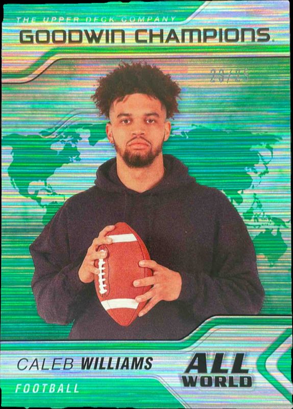 2023 Upper Deck Goodwin Champions #AW-10 All World Green /25