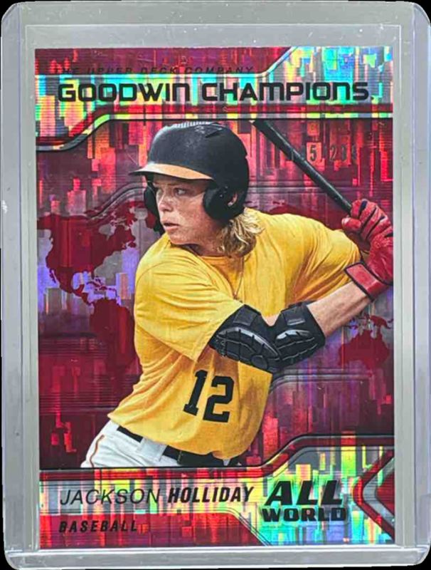 2023 Upper Deck Goodwin Champions #AW-11 All World Red /299