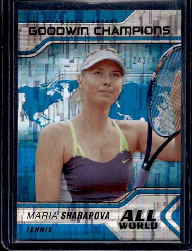 2023 Upper Deck Goodwin Champions #AW-4 All World Blue /399