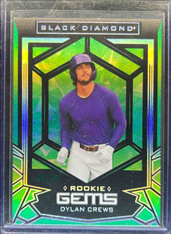 2023 Upper Deck Goodwin Champions #BDRG-DC Black Diamond Rookie Gems Green Light FX /10