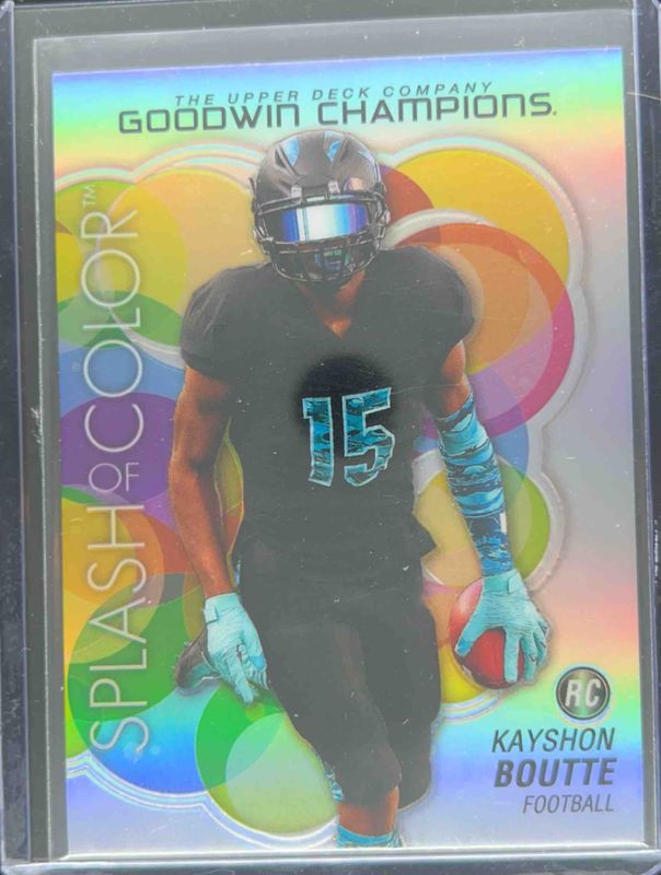 2023 Upper Deck Goodwin Champions #SCP-86 Splash of Color Platinum Rainbow