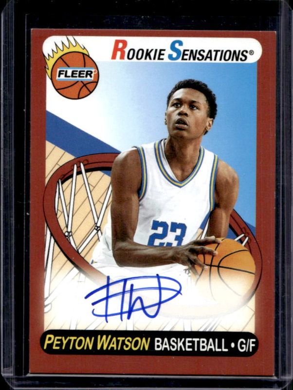 2024 Upper Deck Goodwin Champions #13RS-PW 2012-13 Fleer Retro 1990 Rookie Sensations Autographs