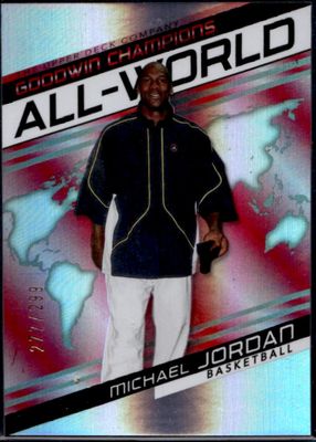2022 Upper Deck Goodwin Champions #AW-1 All World Red /299