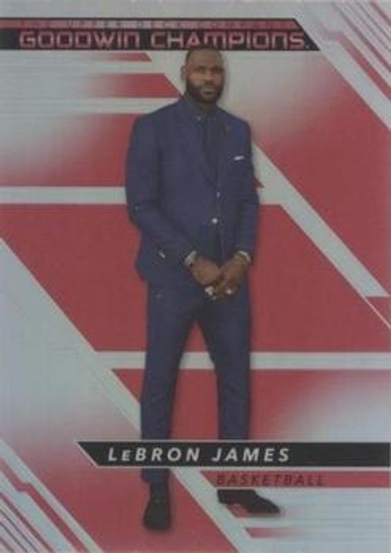 2022 Upper Deck Goodwin Champions #P34 Platinum Rainbow Red