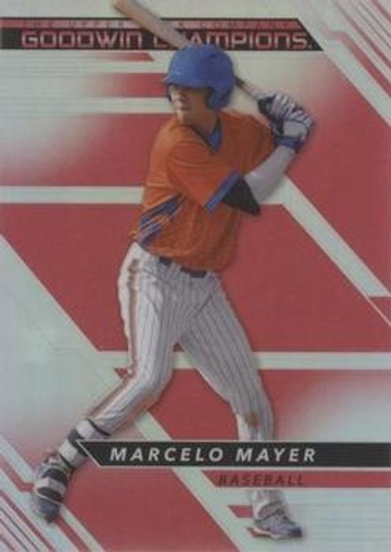 2022 Upper Deck Goodwin Champions #P25 Platinum Rainbow Red