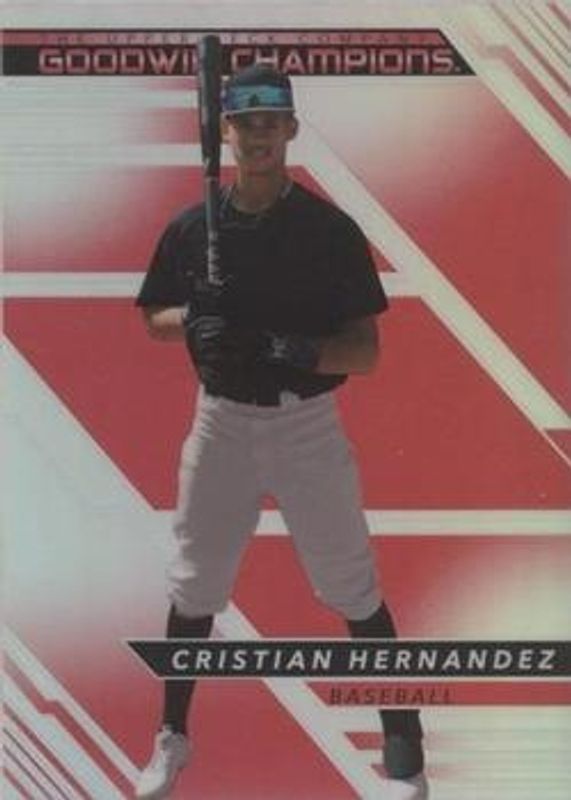 2022 Upper Deck Goodwin Champions #P26 Platinum Rainbow Red