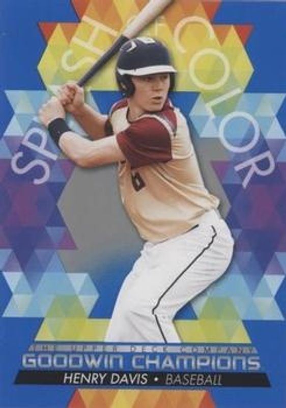 2022 Upper Deck Goodwin Champions #105 Royal Blue