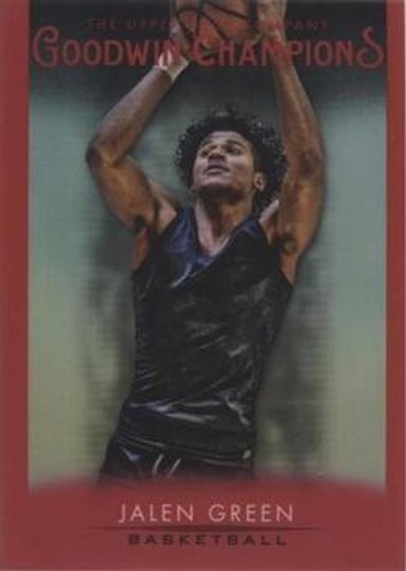 2021 Upper Deck Goodwin Champions #40 Platinum Red