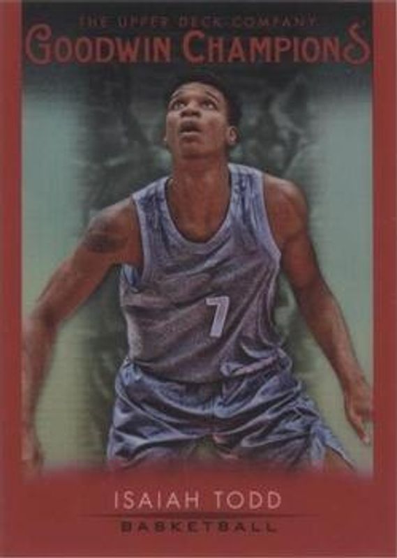 2021 Upper Deck Goodwin Champions #4 Platinum Red