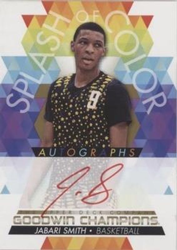 2022 Upper Deck Goodwin Champions #SA-JS Splash of Color Autographs