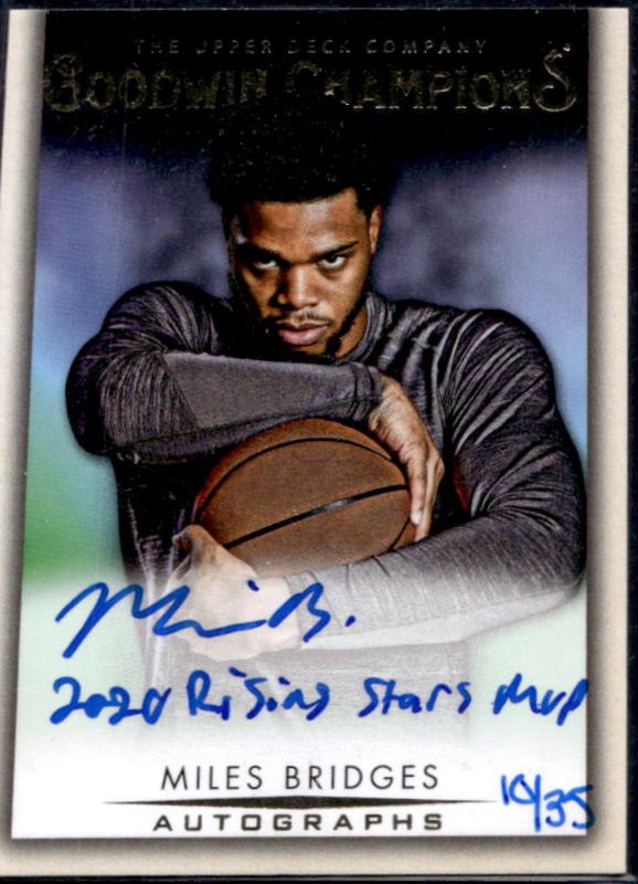 2021 Upper Deck Goodwin Champions #A-MB Autographs Inscriptions /35