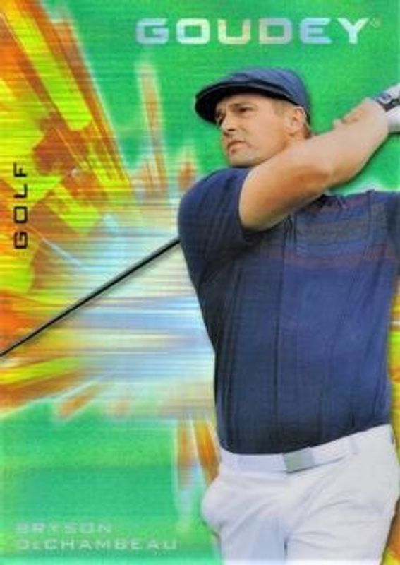 2021 Upper Deck Goodwin Champions #G15 Goudey Platinum Neon Green