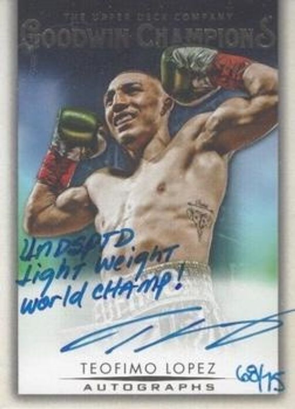 2021 Upper Deck Goodwin Champions #A-TL Autographs Inscriptions /35