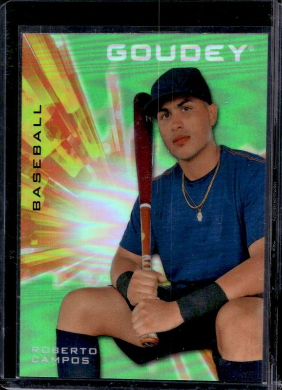 2021 Upper Deck Goodwin Champions #G37 Goudey Platinum Neon Green