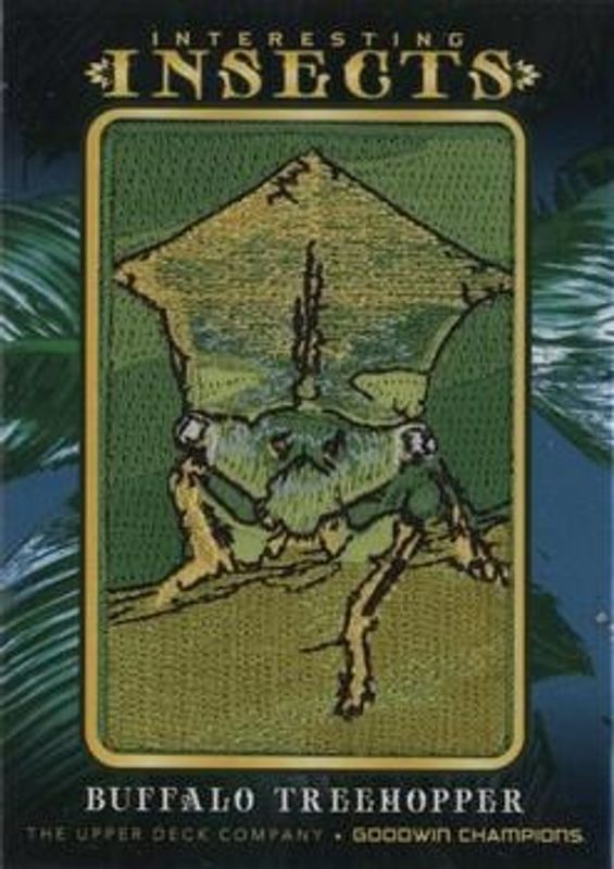 2022 Upper Deck Goodwin Champions #IP-44 Interesting Insects Manufactured Patches