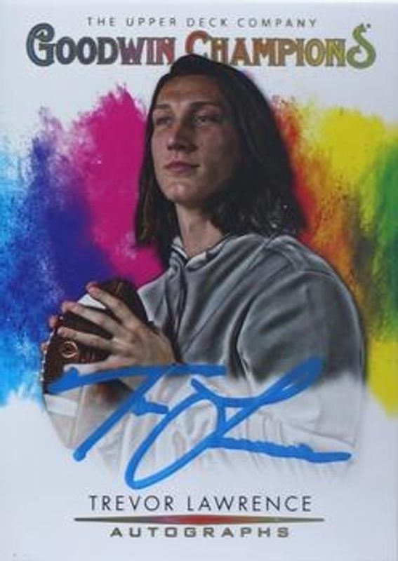 2021 Upper Deck Goodwin Champions #SA-LA Splash of Color Autographs