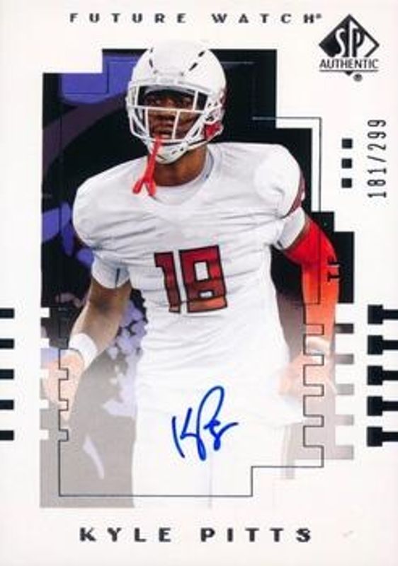 2021 Upper Deck Goodwin Champions #00T-KP SP Authentic 2000 Future Watch Auto /299