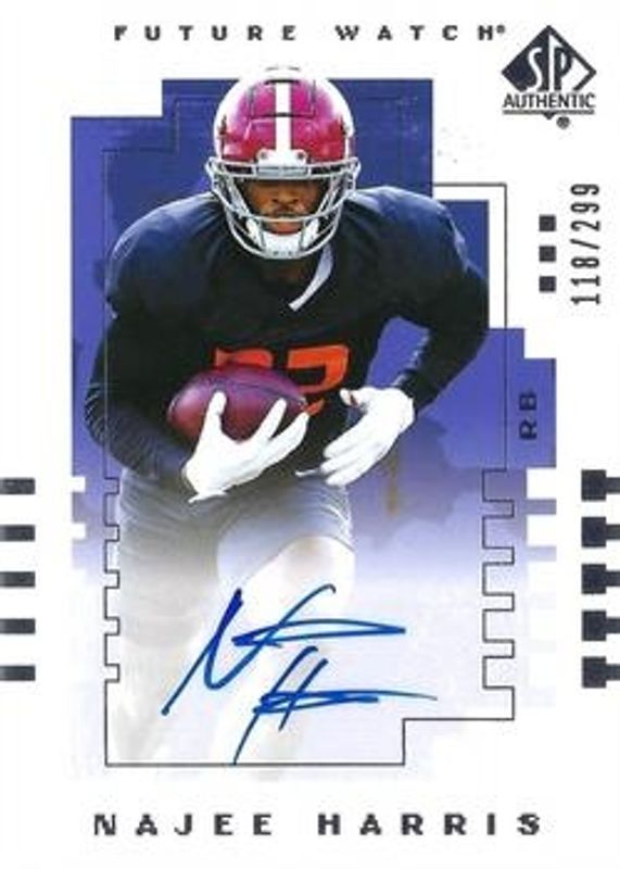 2021 Upper Deck Goodwin Champions #00T-NH SP Authentic 2000 Future Watch Auto /299