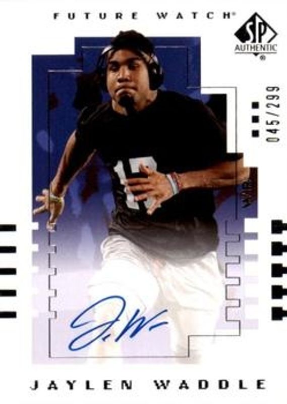 2021 Upper Deck Goodwin Champions #00T-JW SP Authentic 2000 Future Watch Auto /299