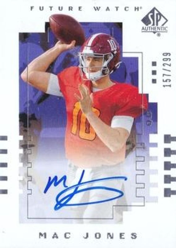 2021 Upper Deck Goodwin Champions #00T-MJ SP Authentic 2000 Future Watch Auto /299