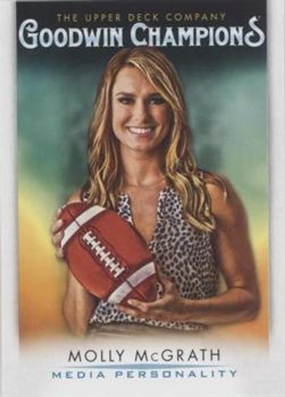 2021 Upper Deck Goodwin Champions Blank Back