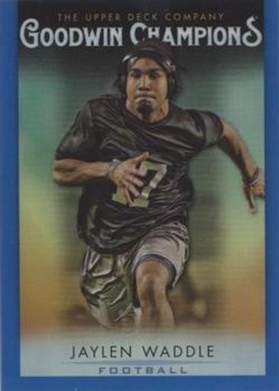 2021 Upper Deck Goodwin Champions #JW Platinum Rainbow Extended Series