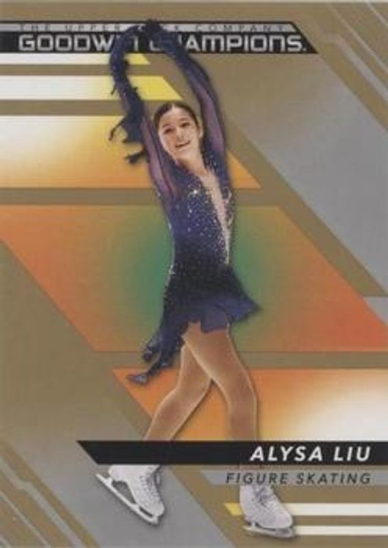 2022 Upper Deck Goodwin Champions #38 Gold