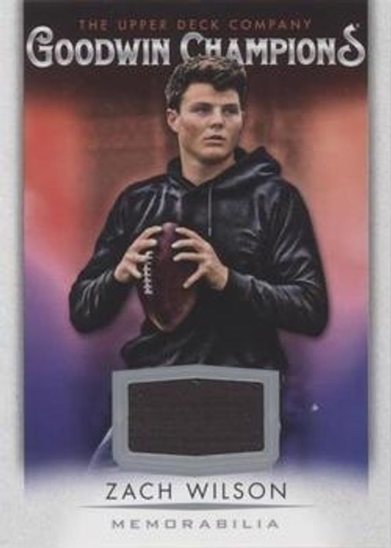 2021 Upper Deck Goodwin Champions #M-ZW Memorabilia