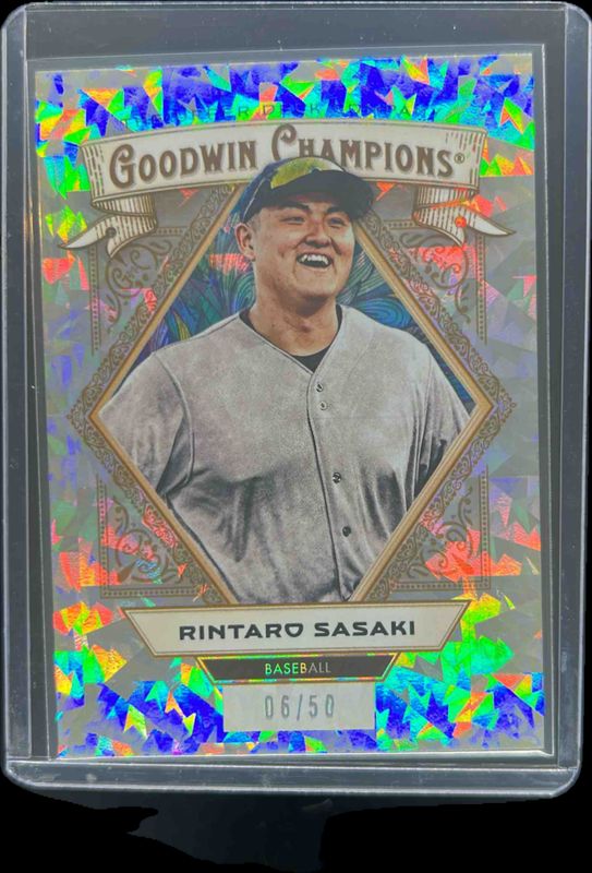 2025 Upper Deck Goodwin Champions #9 Gold Crackle /50