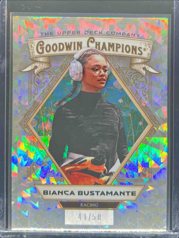 2025 Upper Deck Goodwin Champions #21 Gold Crackle /50