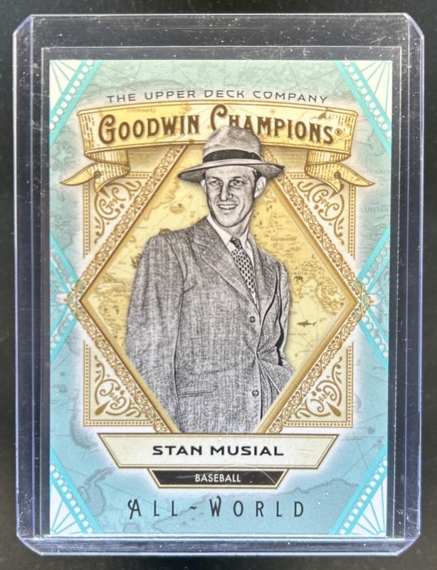 2025 Upper Deck Goodwin Champions #AW-10 All World - Aqua