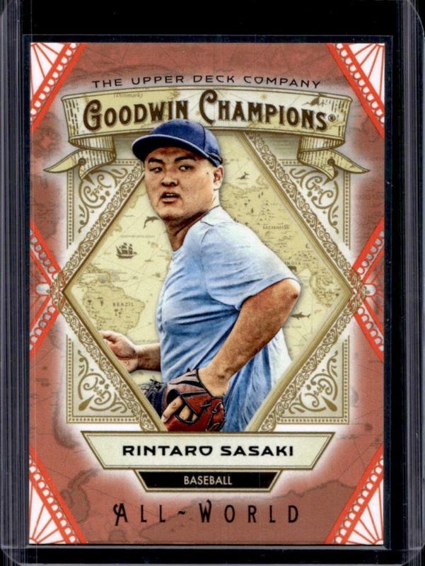 2025 Upper Deck Goodwin Champions #AW-13 All World - Orange /299