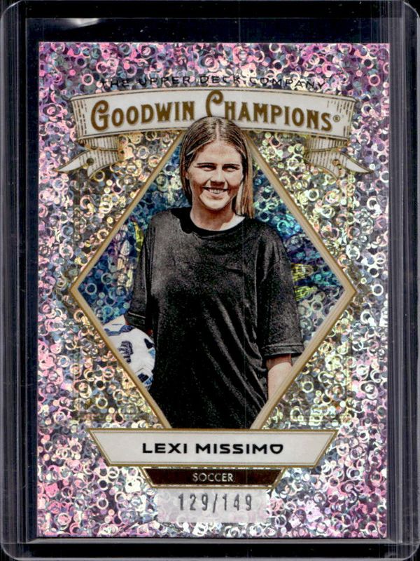2025 Upper Deck Goodwin Champions #57 Pink Confetti /149