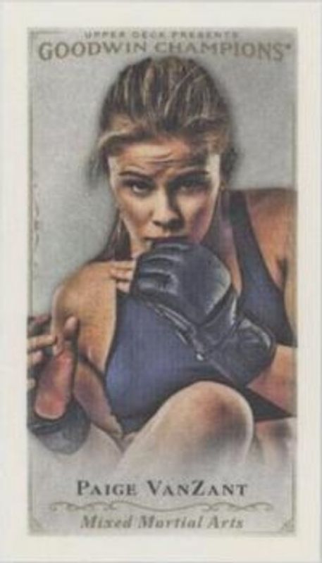 2016 Upper Deck Goodwin Champions Canvas Blank Back Minis