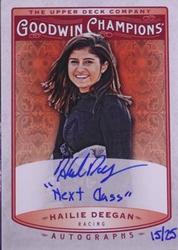 2019 Upper Deck Goodwin Champions #A-HD Autographs Inscribed /25