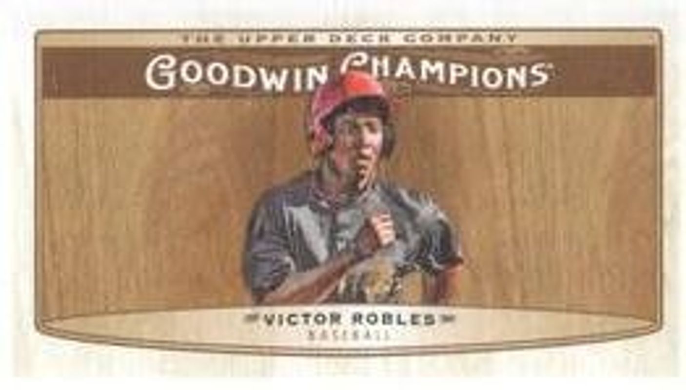 2019 Upper Deck Goodwin Champions #99 Mini Wood