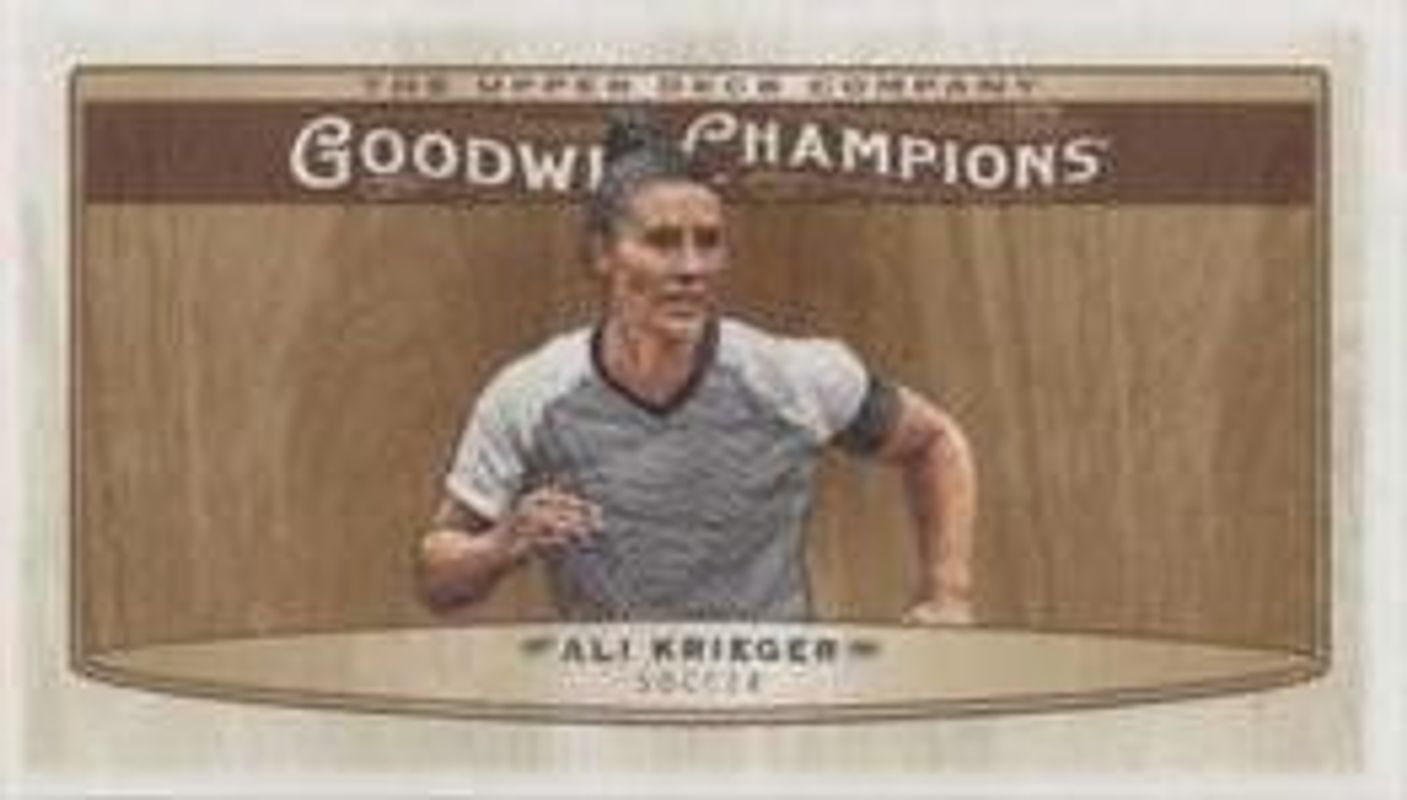 2019 Upper Deck Goodwin Champions #72 Mini Wood
