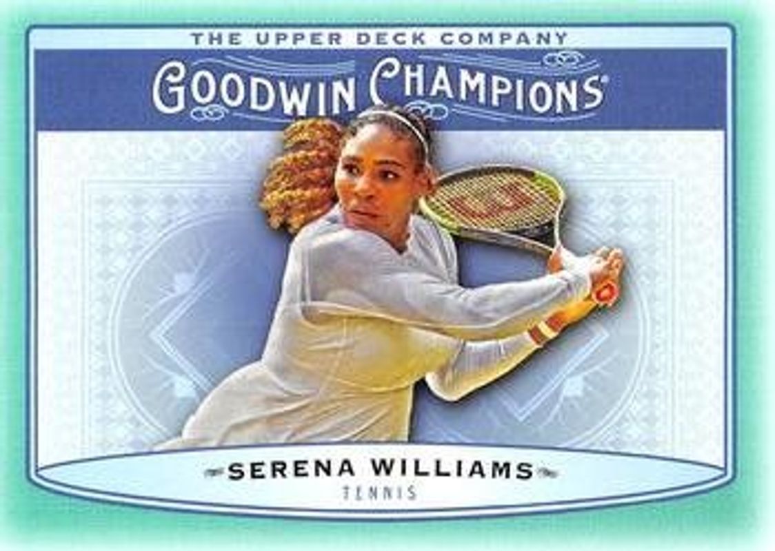 2019 Upper Deck Goodwin Champions #60 Turquoise