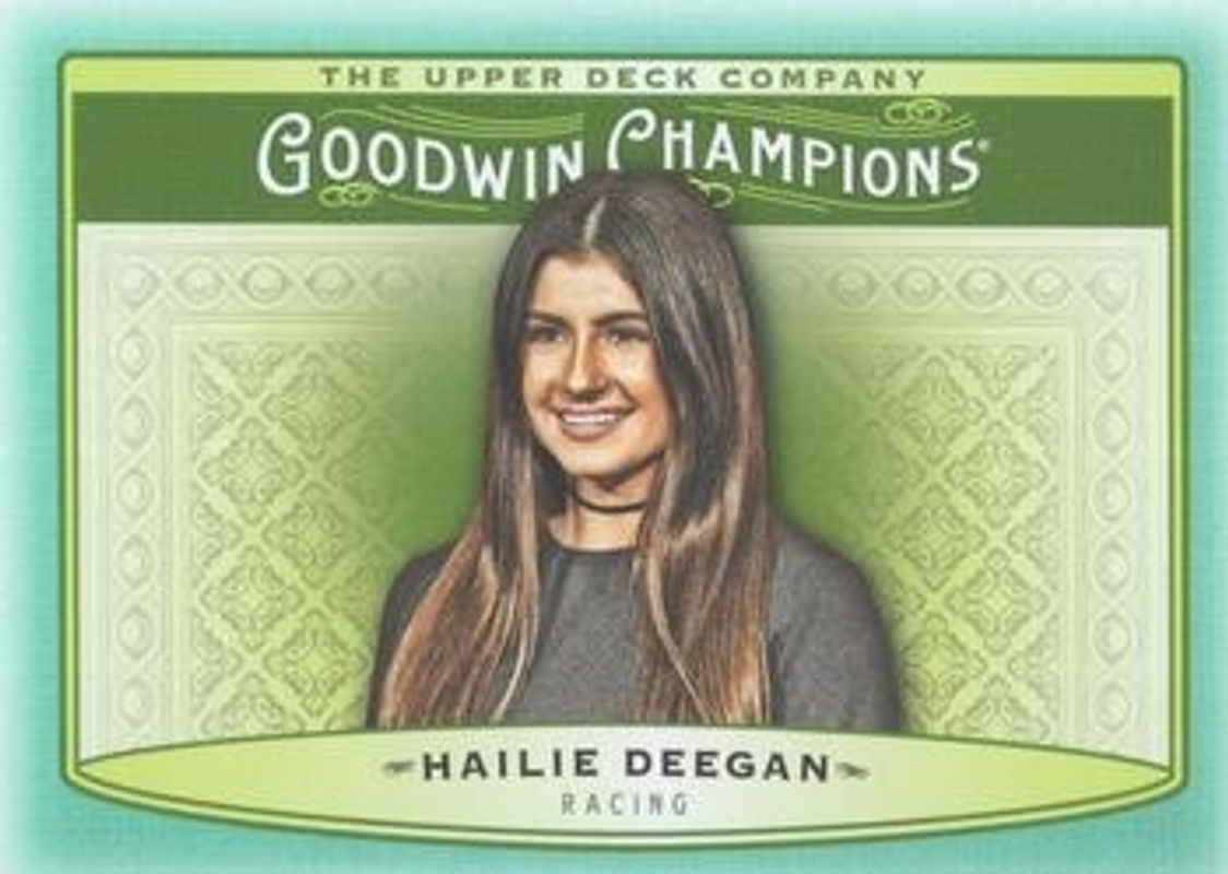 2019 Upper Deck Goodwin Champions #67 Turquoise