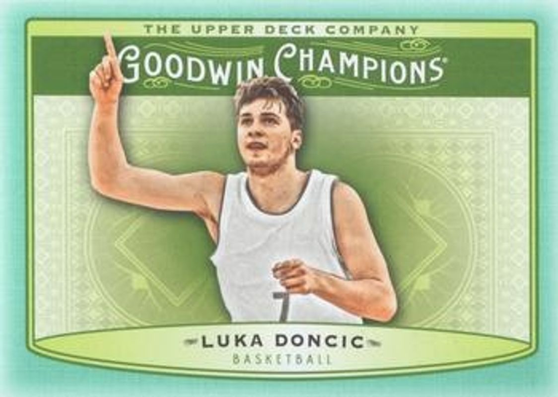 2019 Upper Deck Goodwin Champions #80 Turquoise