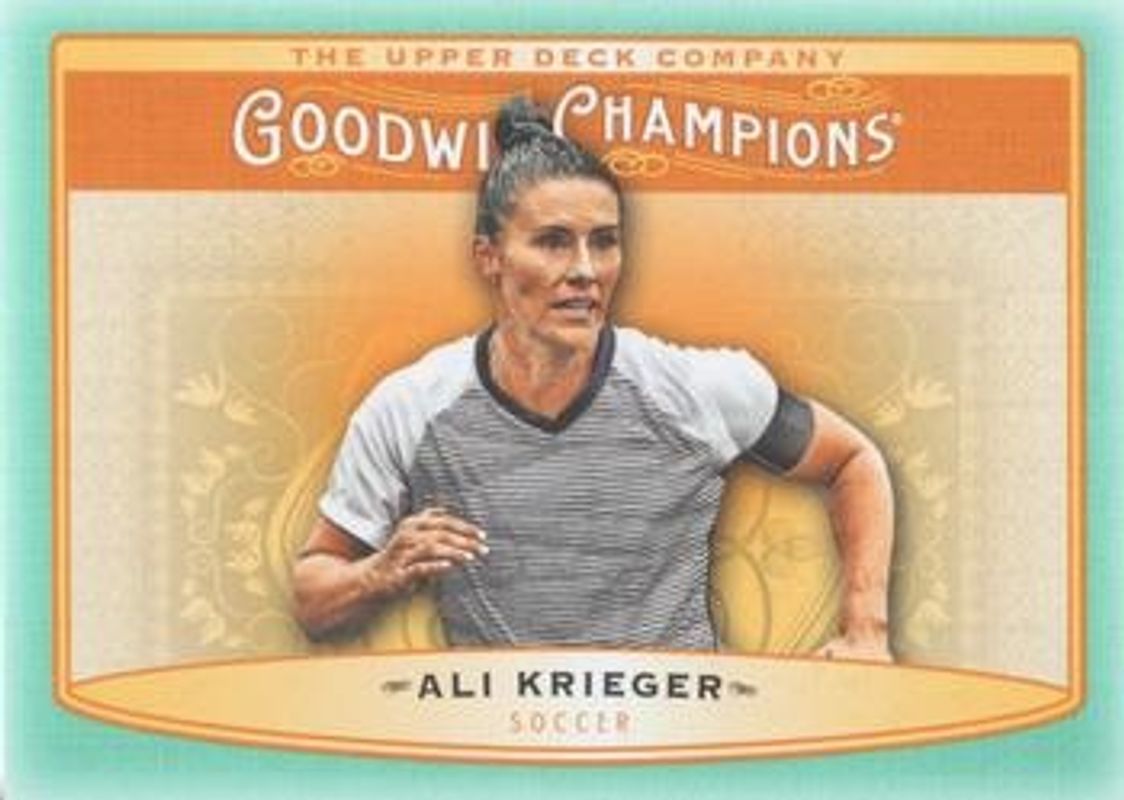 2019 Upper Deck Goodwin Champions #72 Turquoise