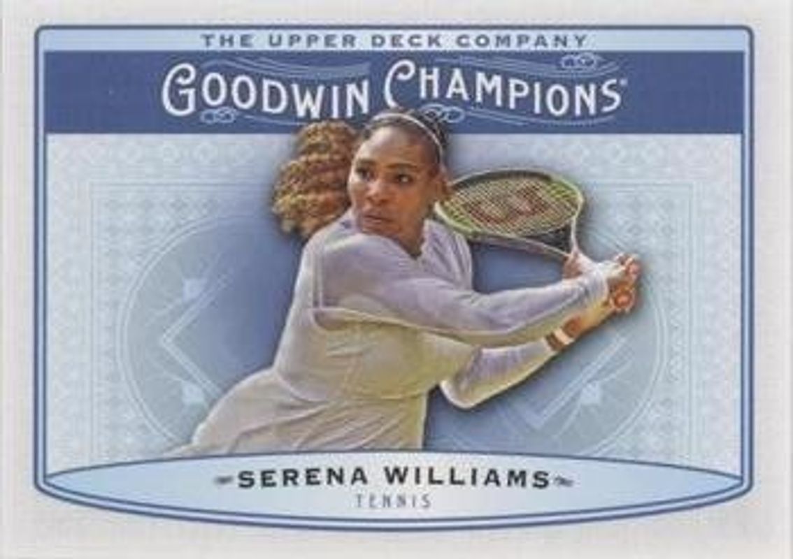 2019 Upper Deck Goodwin Champions Blank Back