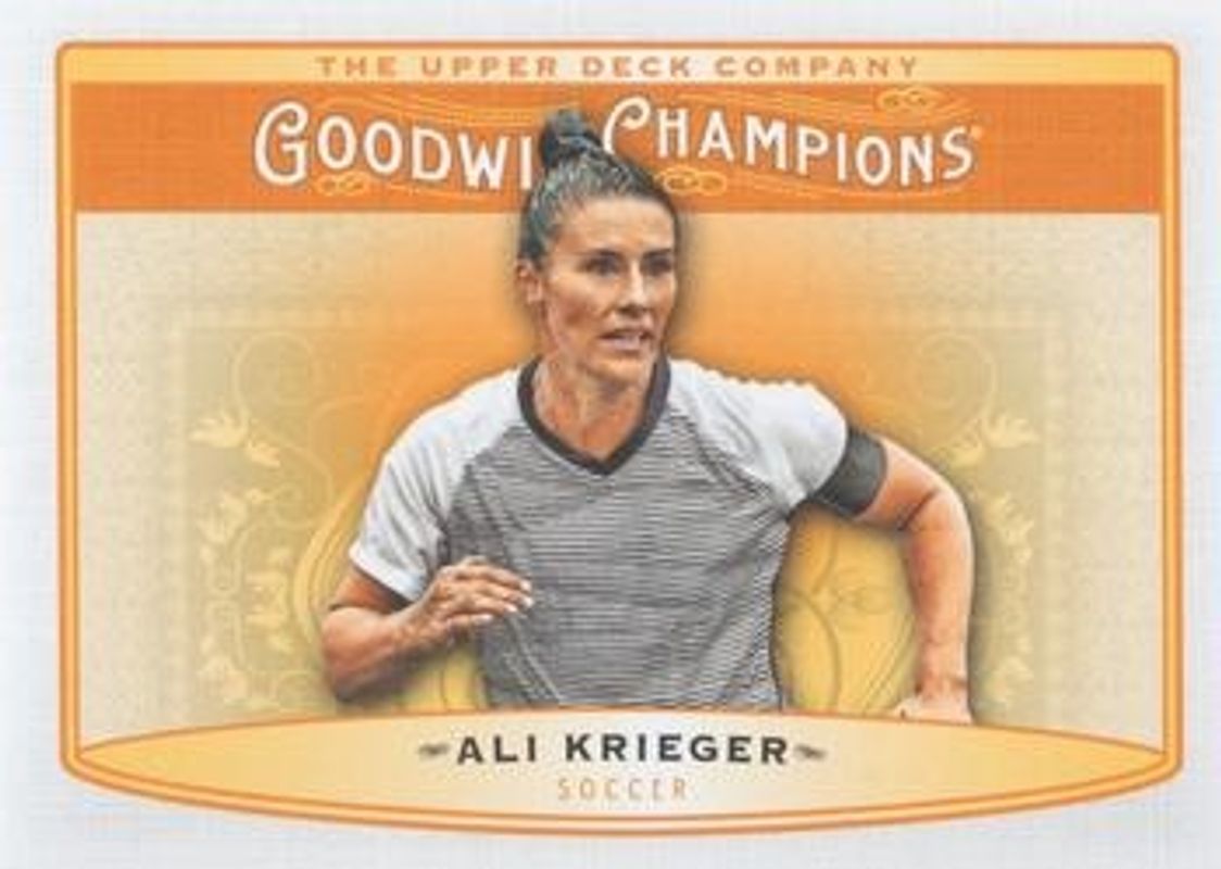 2019 Upper Deck Goodwin Champions #72 Base