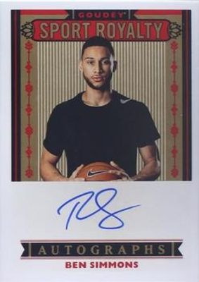 2020 Upper Deck Goodwin Champions #SRA-BS 2019 Upper Deck Goodwin Champions Update: Goudey Sport Royalty Autographs