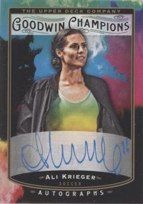 2020 Upper Deck Goodwin Champions #SCA-AK 2019 Upper Deck Goodwin Champions Update: Splash of Color Autographs