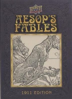 2020 Upper Deck Goodwin Champions #AF-2 Aesop's Fables Illustration Relics