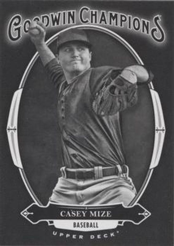 2020 Upper Deck Goodwin Champions #7 Black & White