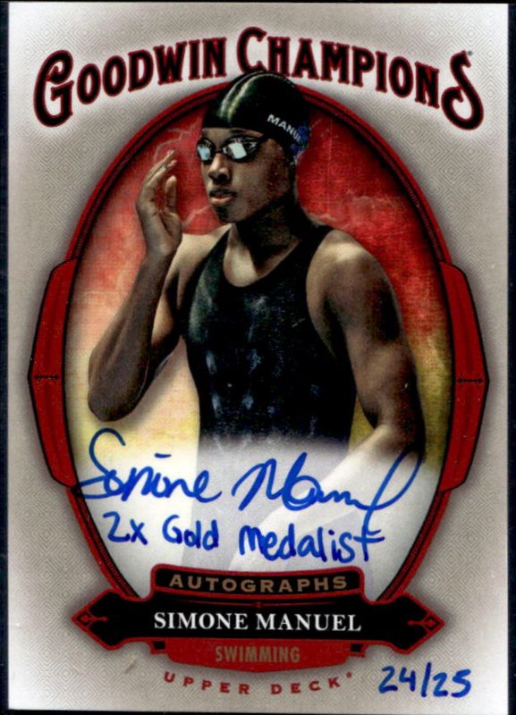 2020 Upper Deck Goodwin Champions #A-SM Autographs Inscriptions /52